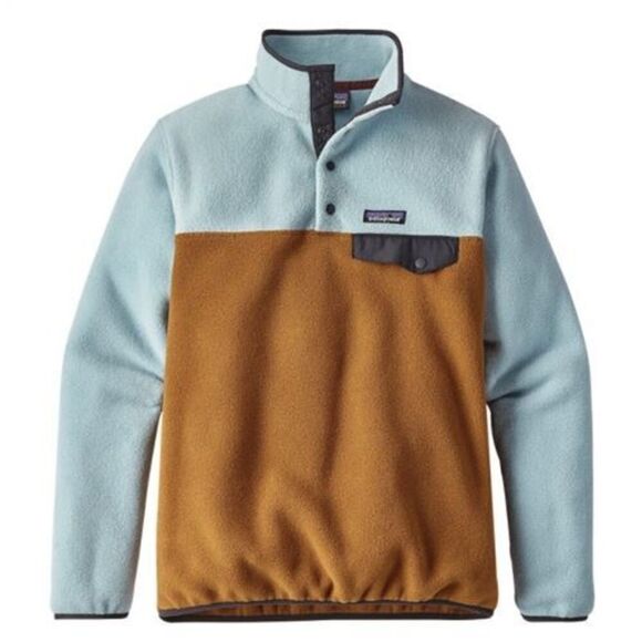 PATAGONIA WOMEN'S RARE COLOR COMBO LIGHTWEIGHT SYNCHILLA SNAP-T PULLOVER XS - Picture 1 of 12
